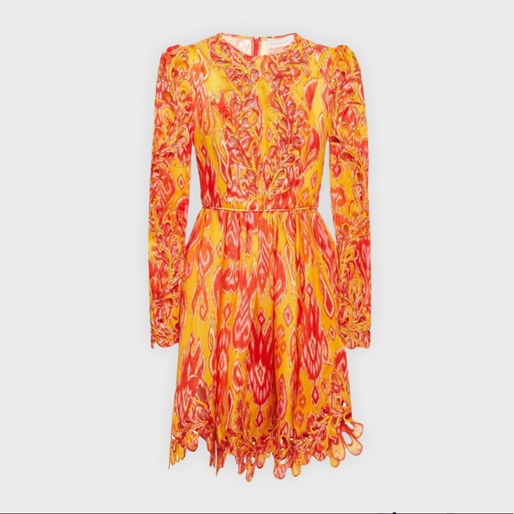 Zimmermann Dresses & Skirts - ZIMMERMANN
Brightside Rouleaux cutout embroidered silk-organza mini dress